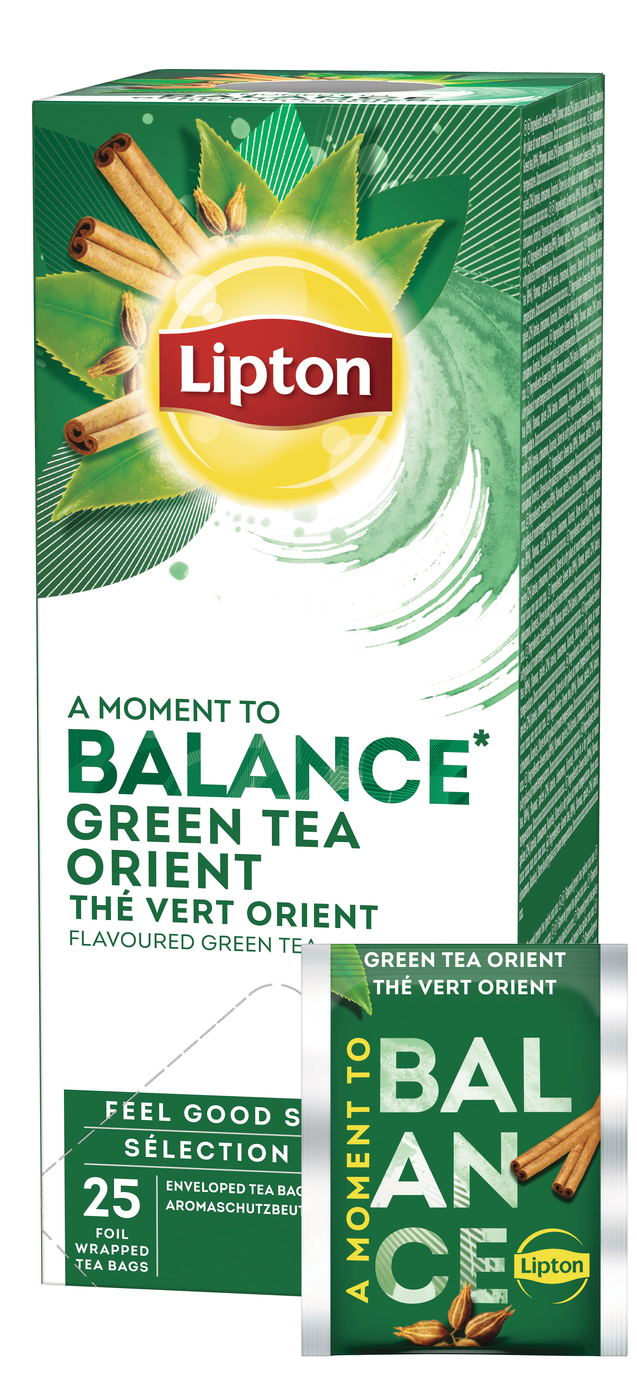photo LIPTON Thé vert d'Orient 4000731 25 Sachets