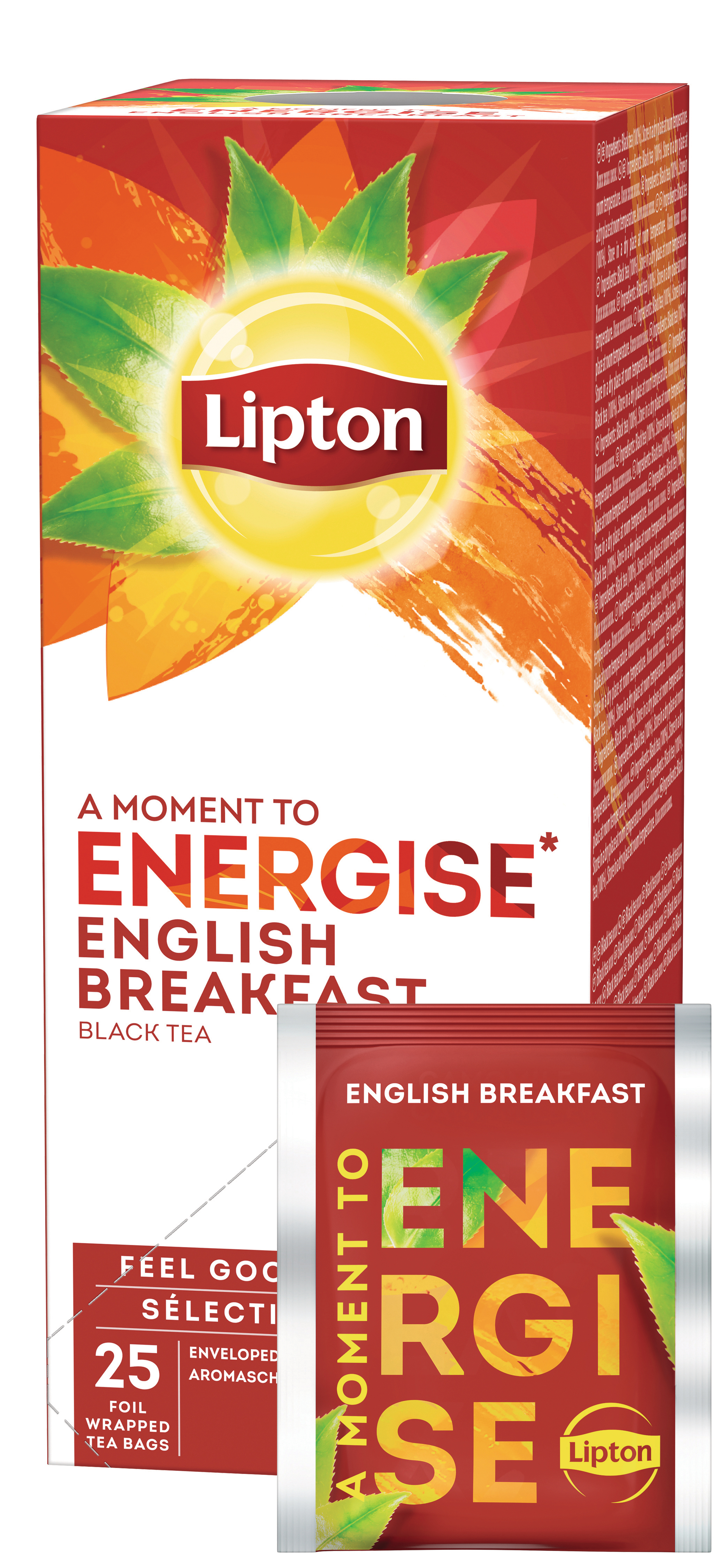 LIPTON Thé English Breakfast 4091061 25 Sachets