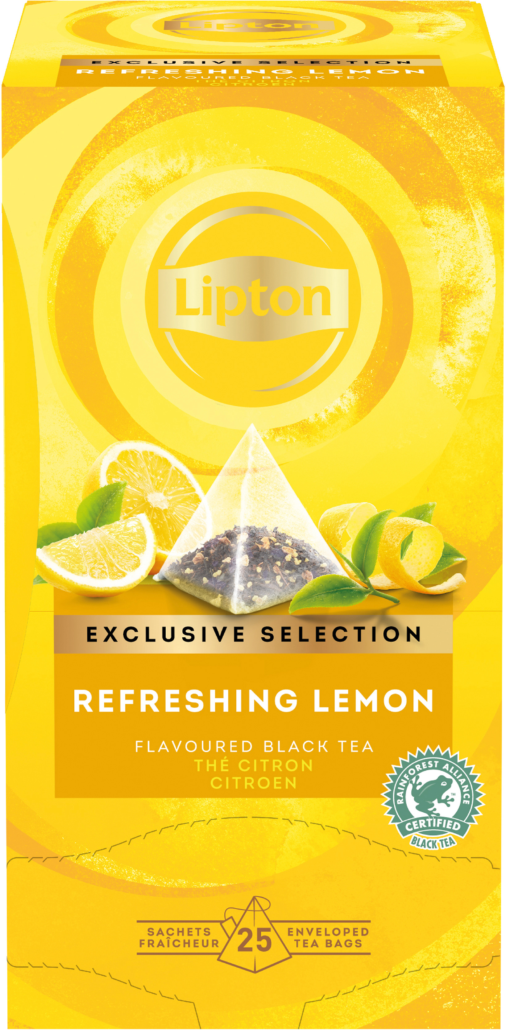 LIPTON Zitrone Tee 4091078 25 Pyramiden
