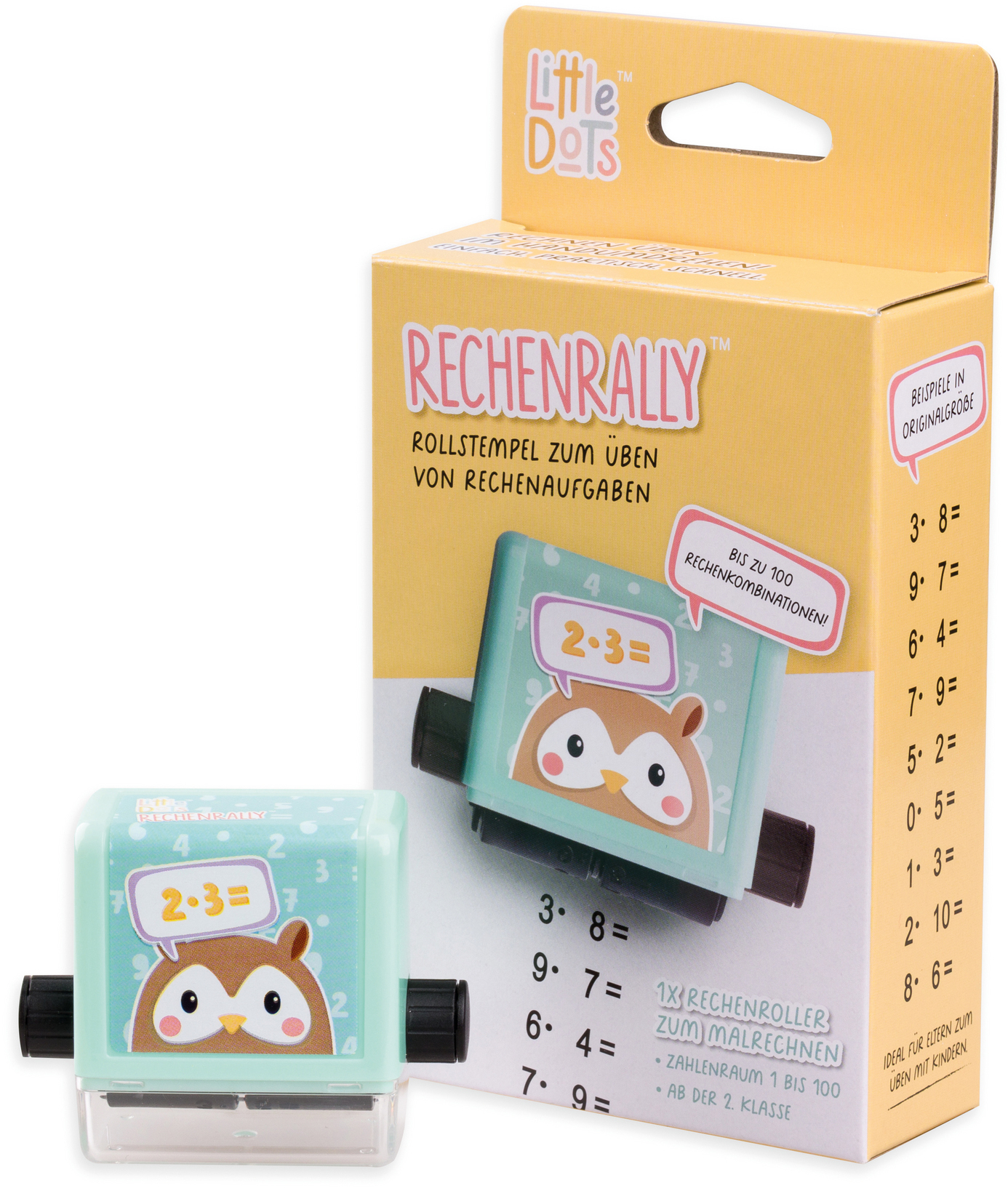 photo LITTLE DOTS Rallye calcul tampon rouleau 160ROLLSTEMP Fois calculer, Chiffres