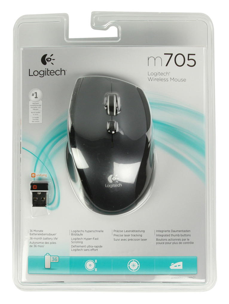 LOGITECH M705 Wireless Mouse 910-001949