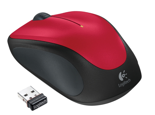 LOGITECH M235 Wireless Mouse 910-002496 red