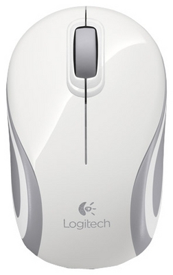 LOGITECH Wireless Mini Mouse M187 910-002735 white white