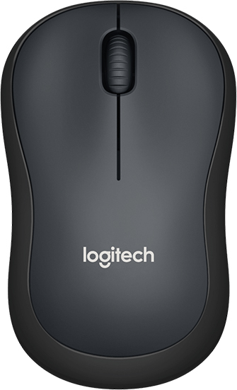 LOGITECH Mouse M220 silent in-House 910-004878 Black Black