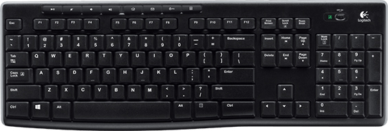 LOGITECH Keyboard K270 920-003743 Wireless Wireless
