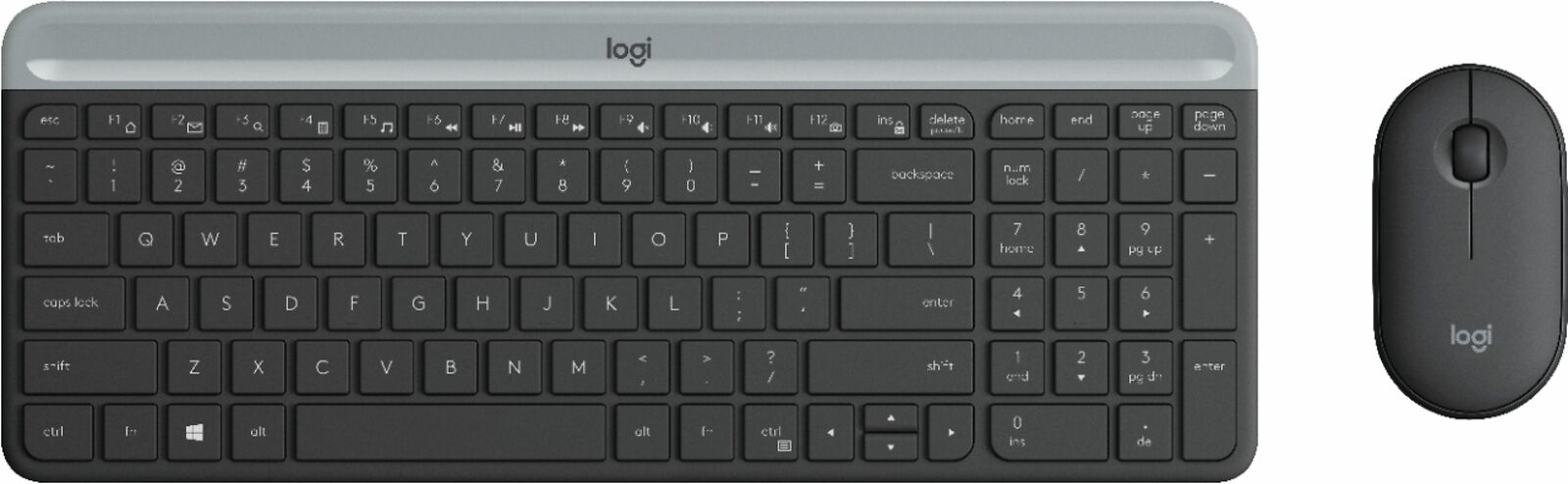 LOGITECH Kit clavier-souris MK470 920-009192 sans fil