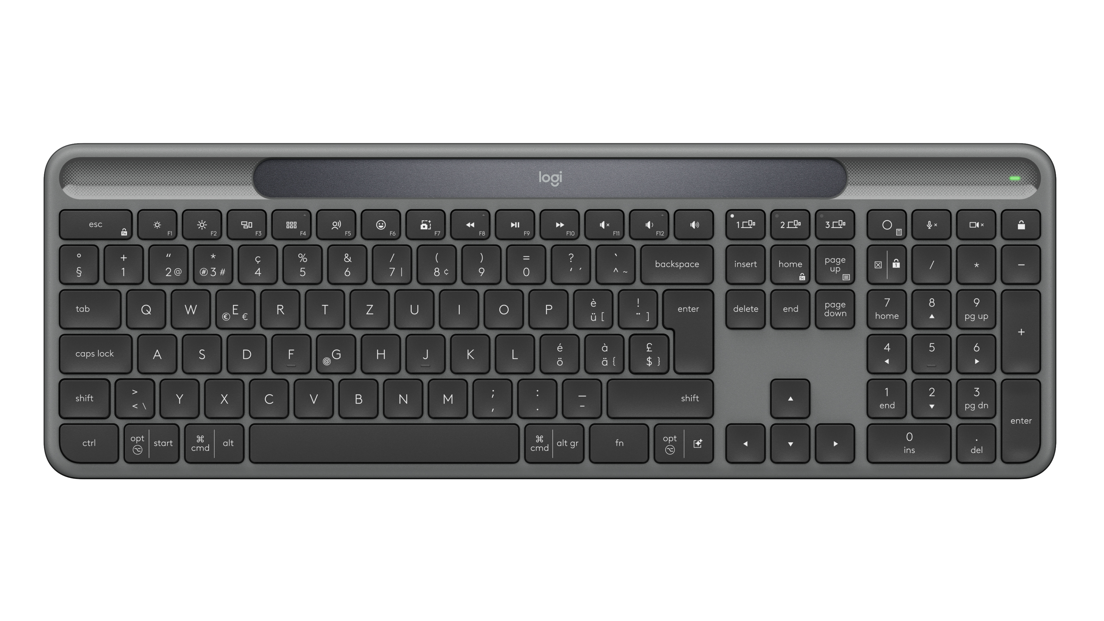 photo LOGITECH Tastatur Slim Solar+ K980 920-013756 CH-Layout
