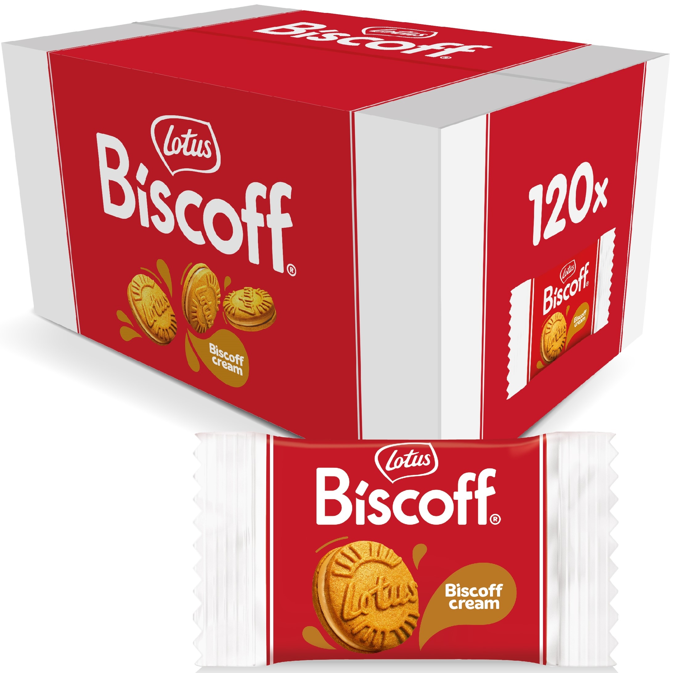 LOTUS Biscoff Sandwich Cream 73641 120 x 1 Stk.
