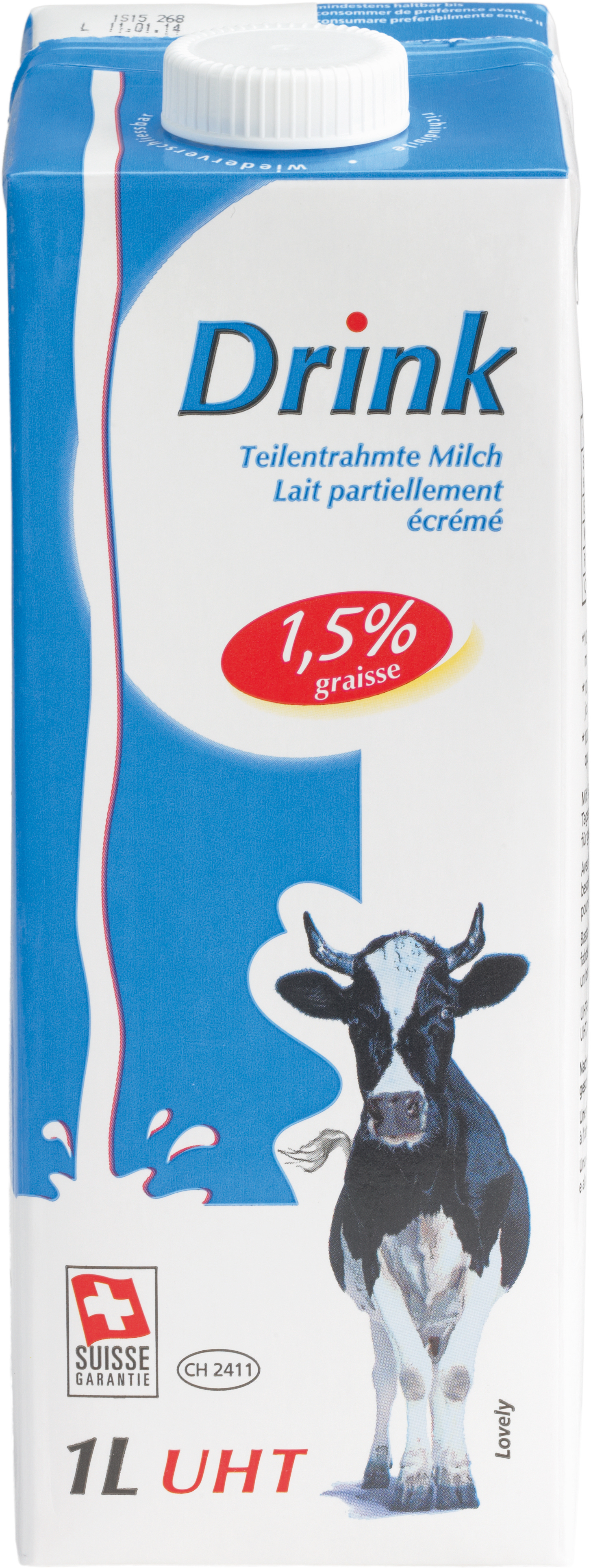 photo LOVELY UHT Drink Tetra 1lt 23460