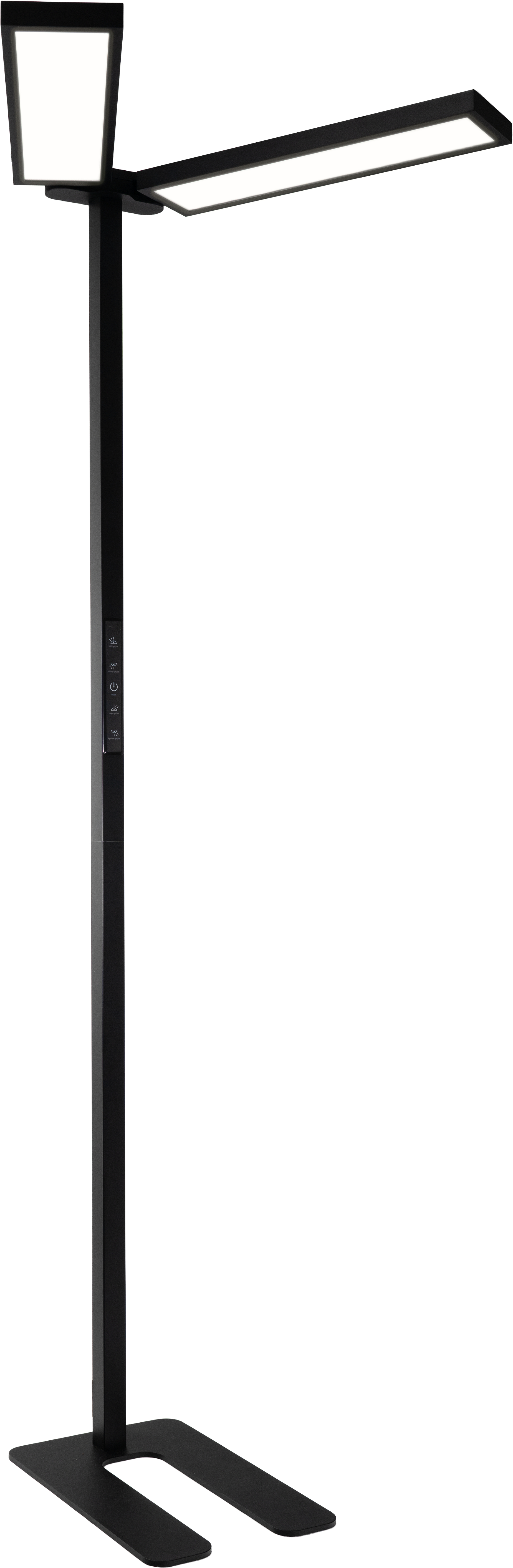 photo LUXULA Lampadaire DUO Line LX700194 noir, dimmable