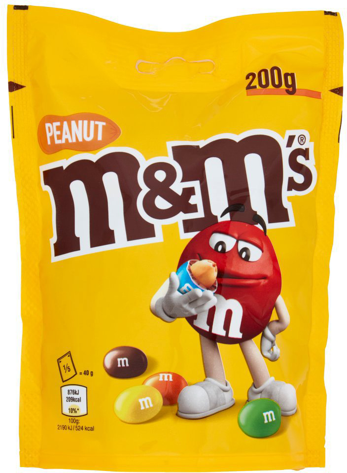 M&M Peanut 472760 200g