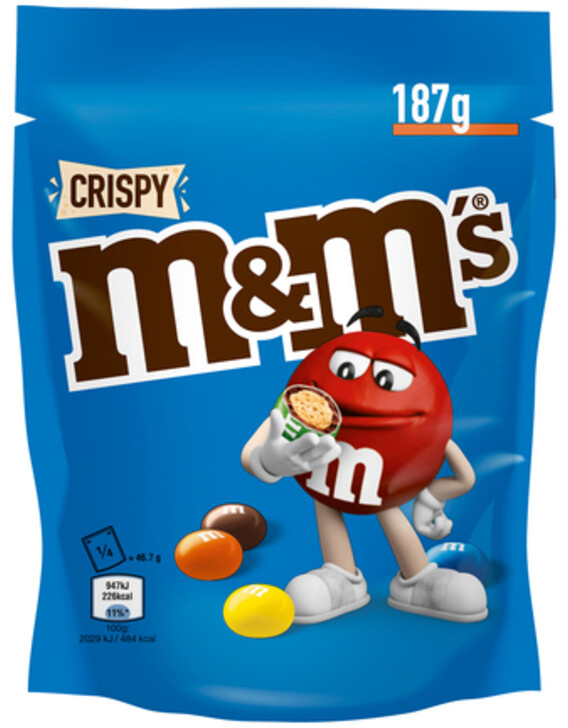 M&M Crispy 472810 187g