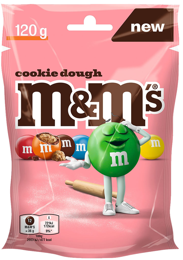 M&M Cookie Dough 608785 120g
