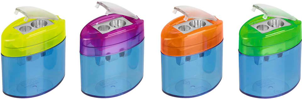 photo M+R Taille-crayon double 709020050 Plastique, ass.