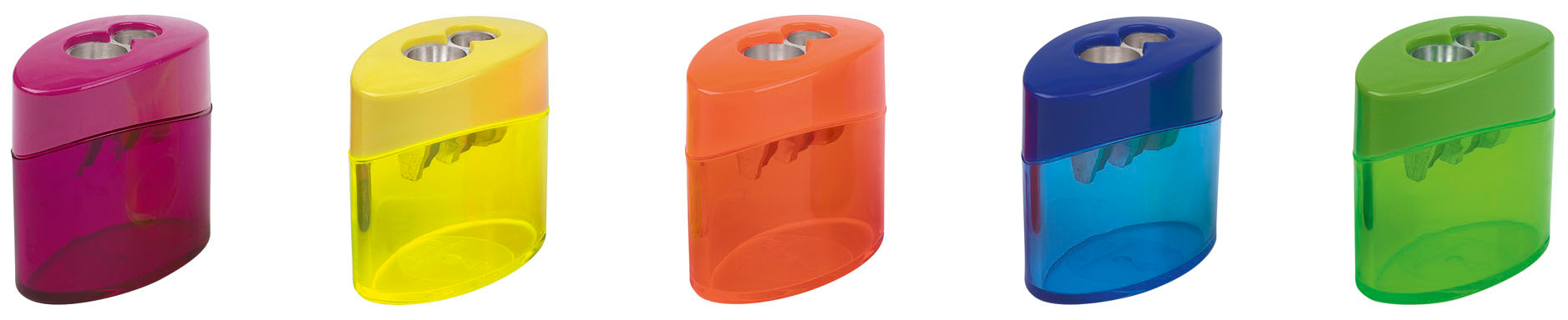 photo M+R Taille-crayon double 709280050 Plastique, ass.