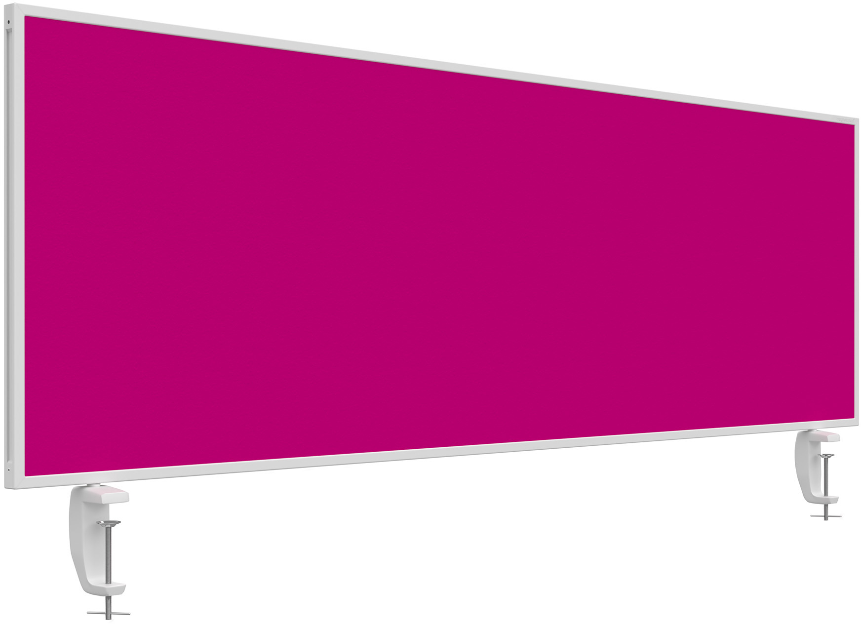 MAGNETOPLAN Tischtrennwand VarioPin 1116018 pink 1600x500mm