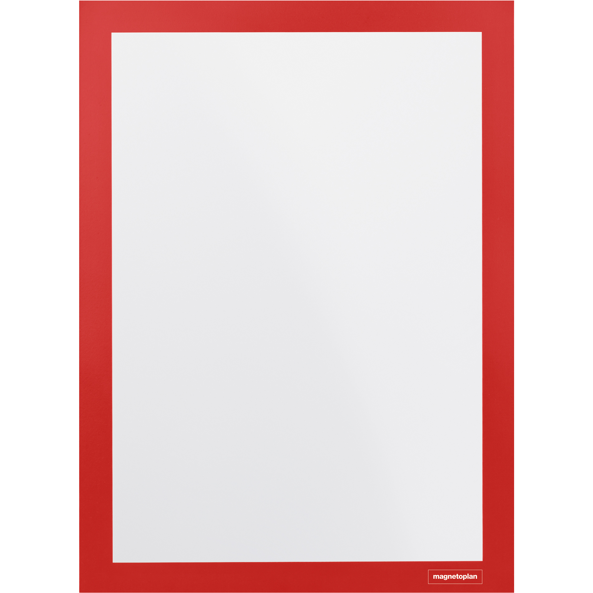 photo MAGNETOPLAN Cadre d'info. A4 1131906 autocollant, rouge 2 pcs.