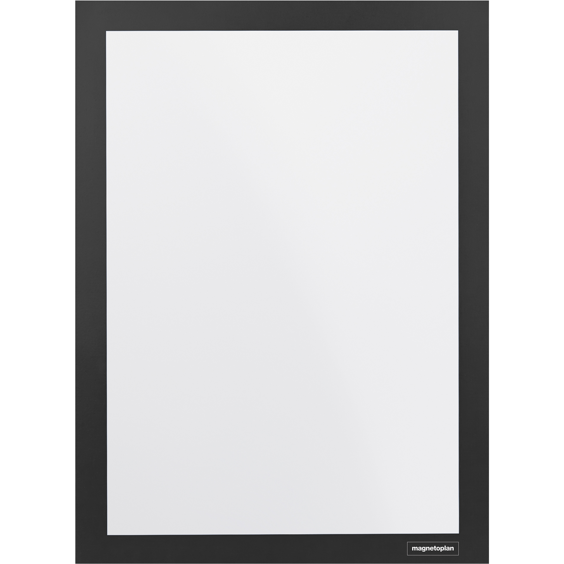 photo MAGNETOPLAN Cadre d'info. A4 1131912 autocollant, noir 2 pcs.