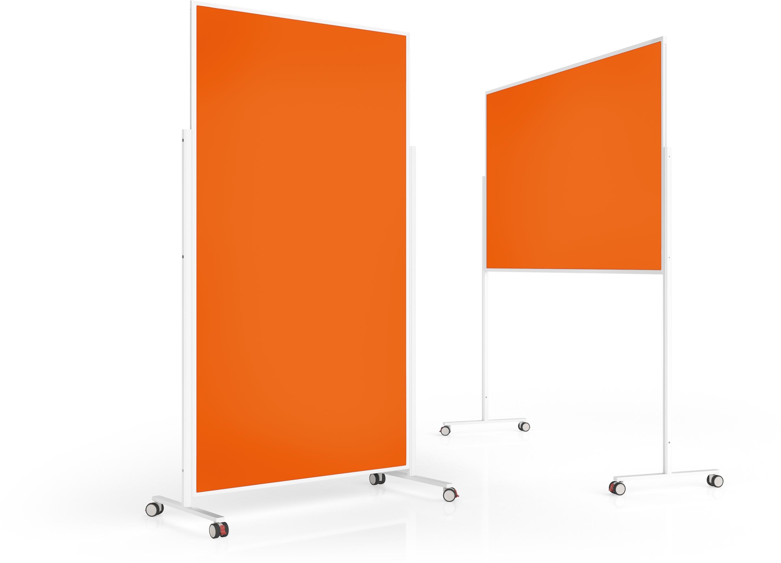 MAGNETOPLAN Design Tableau de Présent. VP 1181144 feutre, orange 1000x1800mm