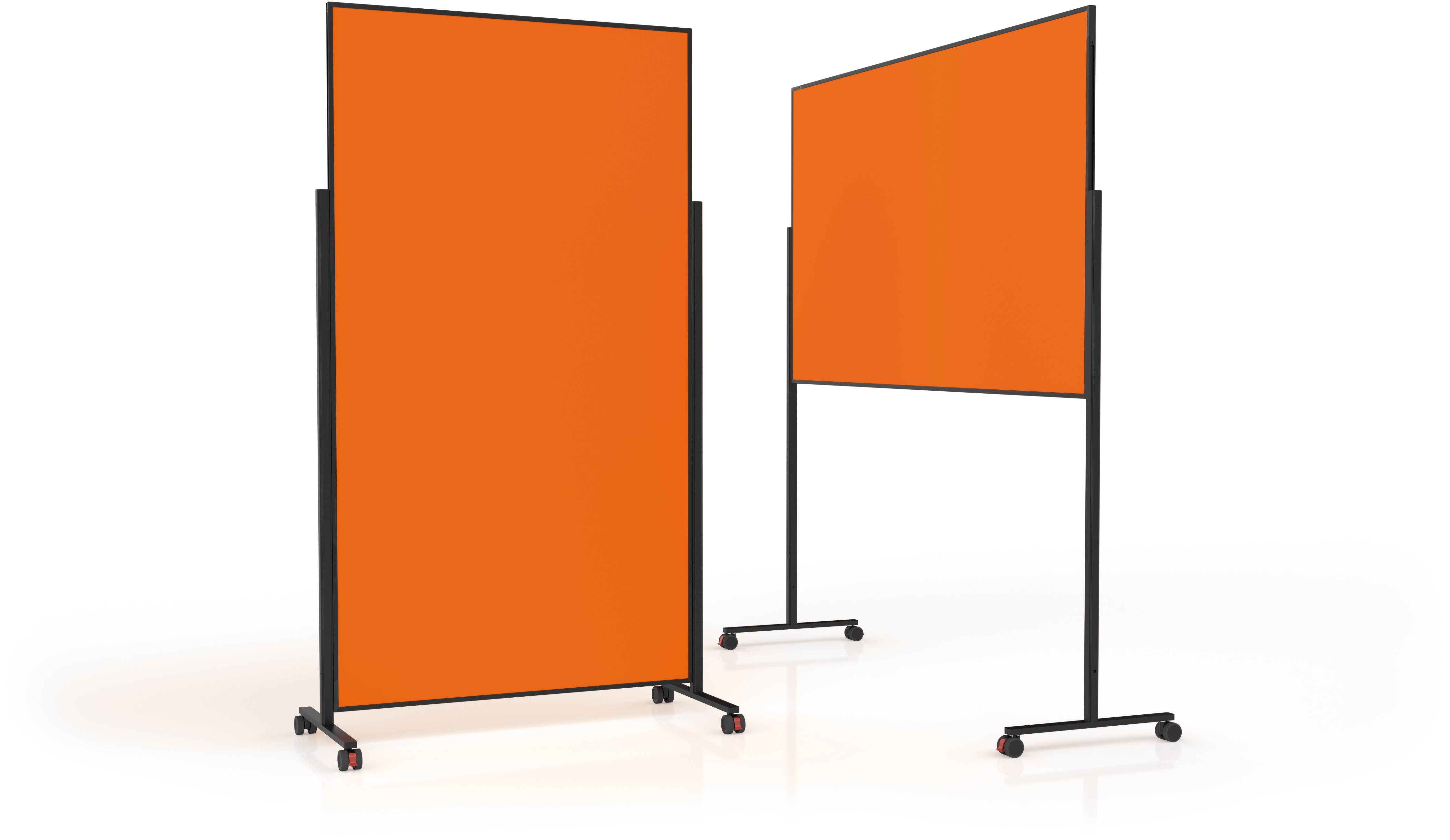 MAGNETOPLAN Design Tableau de Présent. VP 1181244 orange, feutre 1000x1800mm