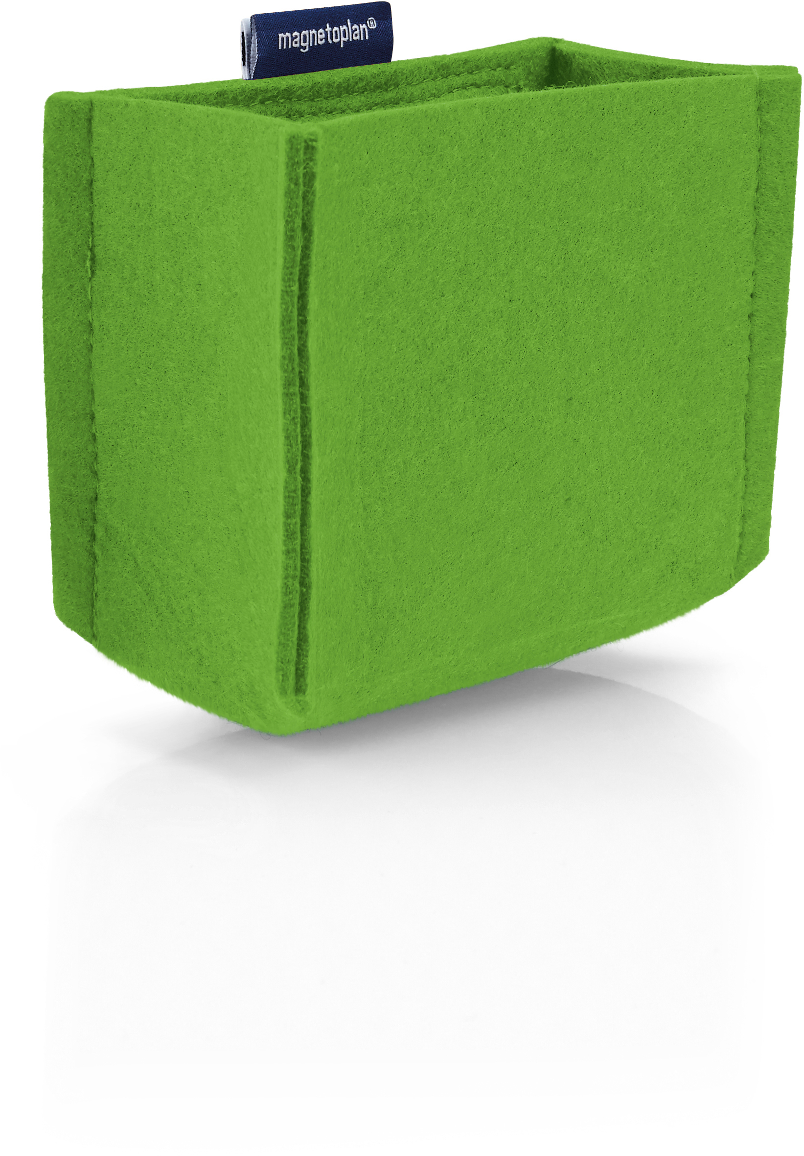 MAGNETOPLAN Porte stylo magnetoTray M 1227705 vert, feutre recyclé vert, feutre recyclé