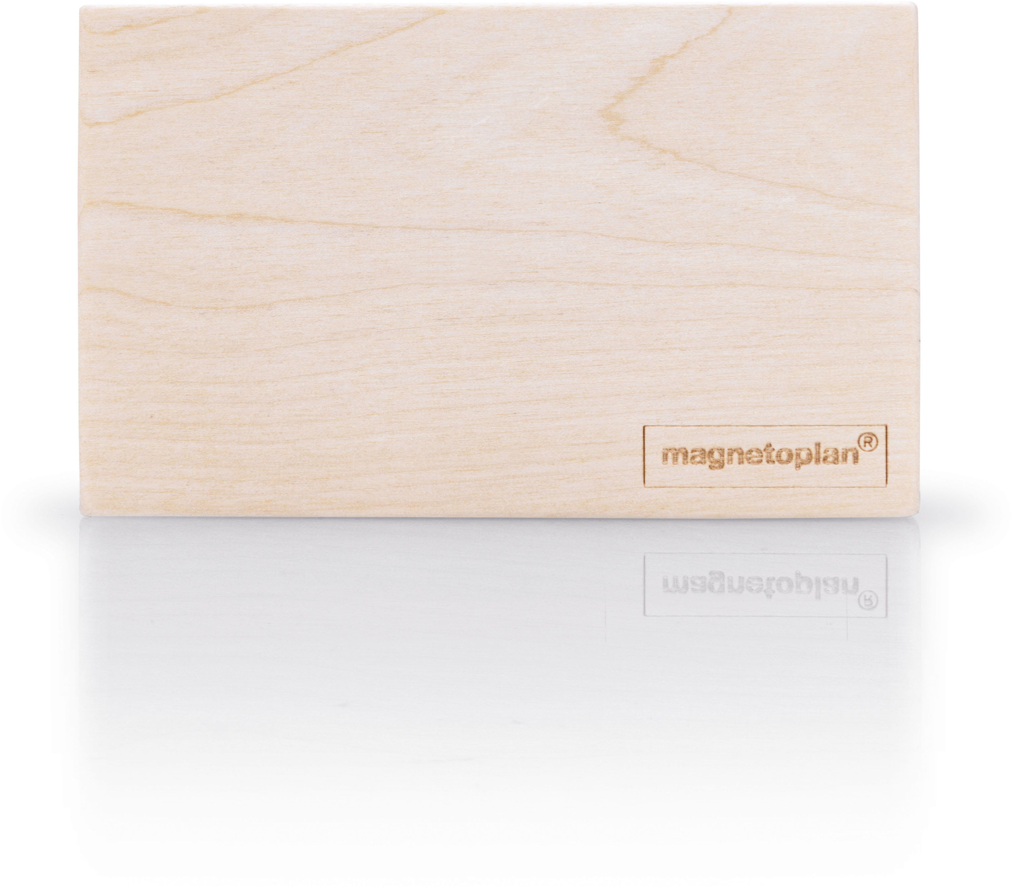 photo MAGNETOPLAN Porte-stylo magnétique 1228649 WoodSeries bouleau 114x70x64mm