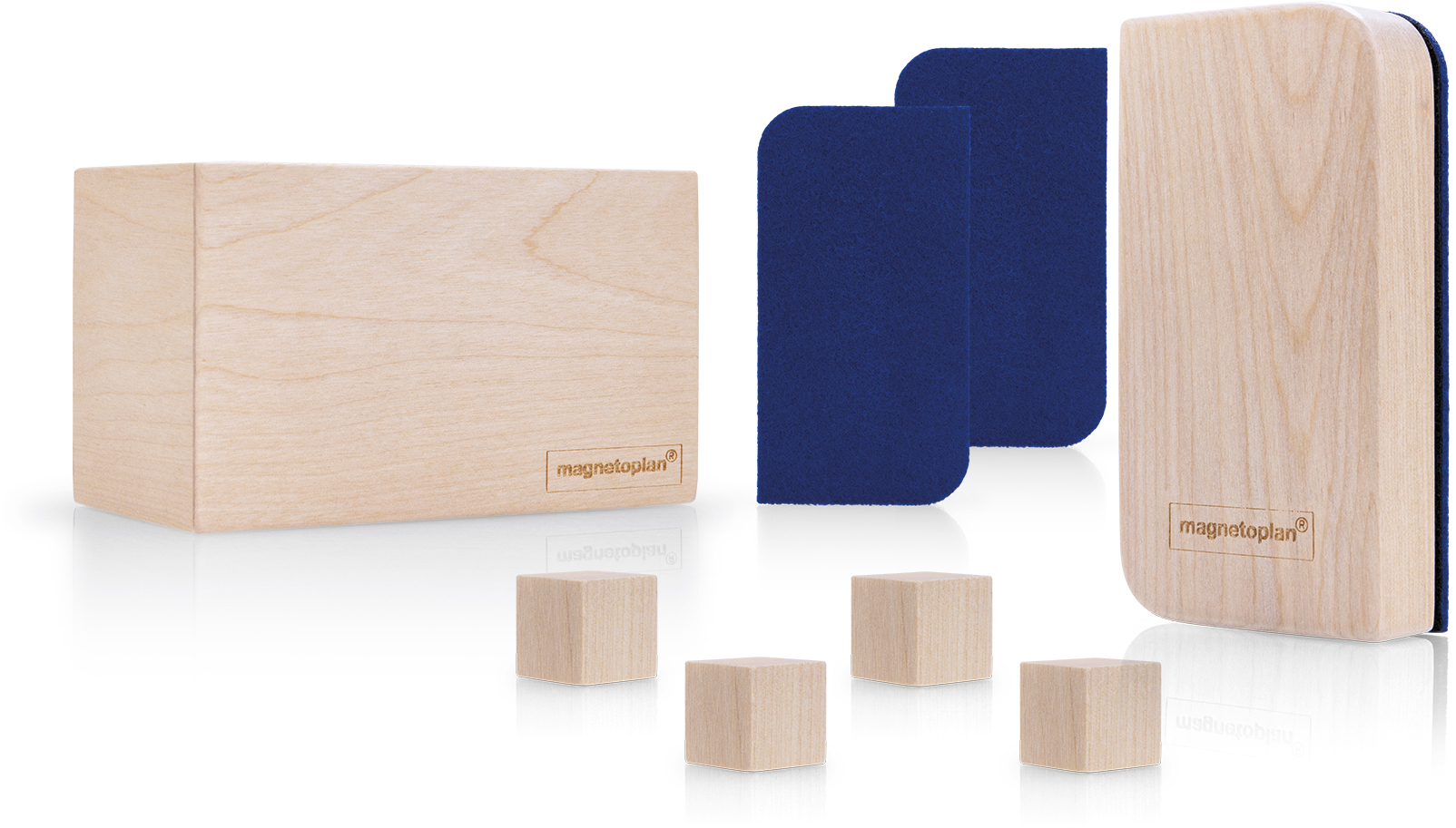 photo MAGNETOPLAN tableau blanc Essentials Kit 12314 8-pièces