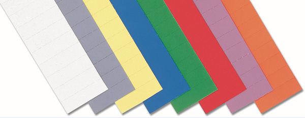MAGNETOPLAN Ferrocard Etiquettes 40x15mm 12864 assort. 138 pcs. assort. 138 pcs.