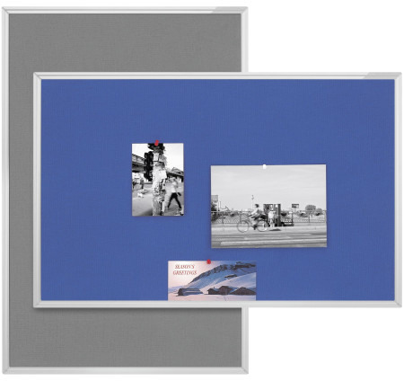 MAGNETOPLAN Design-Pinnboard SP 1460003 Feutre, bleu 600x450mm