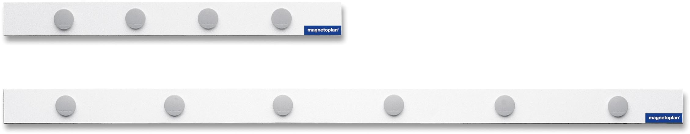 MAGNETOPLAN Set Rail mural magnét. 500mm 16270M a. 4 Aimants support