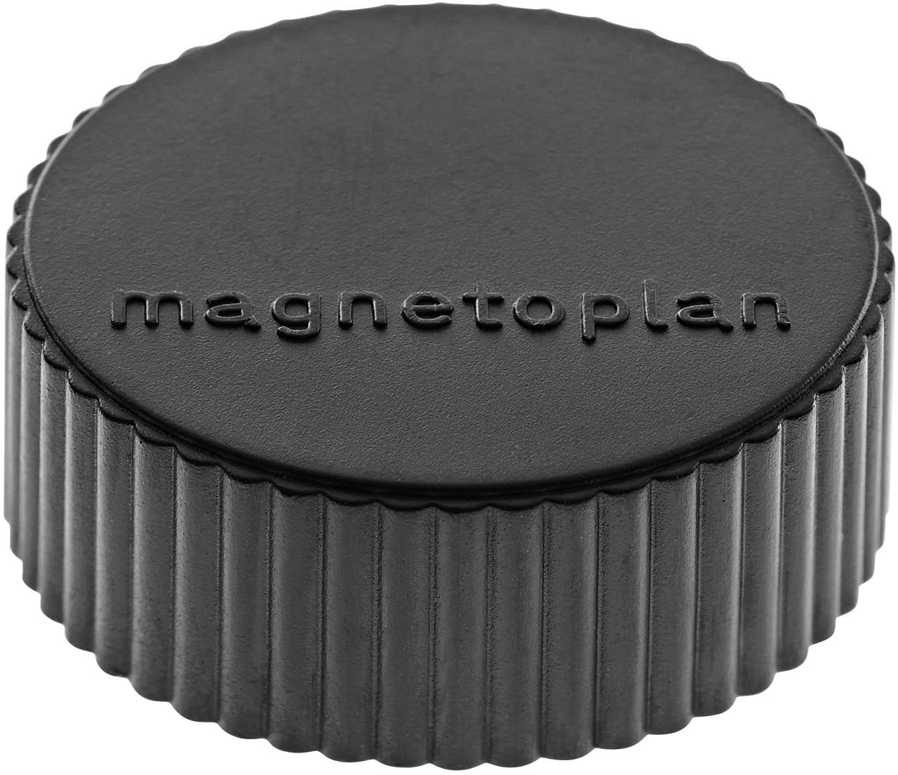MAGNETOPLAN Aimants Magnum 16600412 noir, Blister 4 pcs.