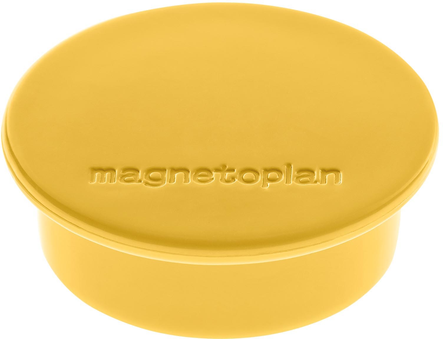 MAGNETOPLAN Aimant Discofix Color 40mm 1662002 jaune 10 pcs.