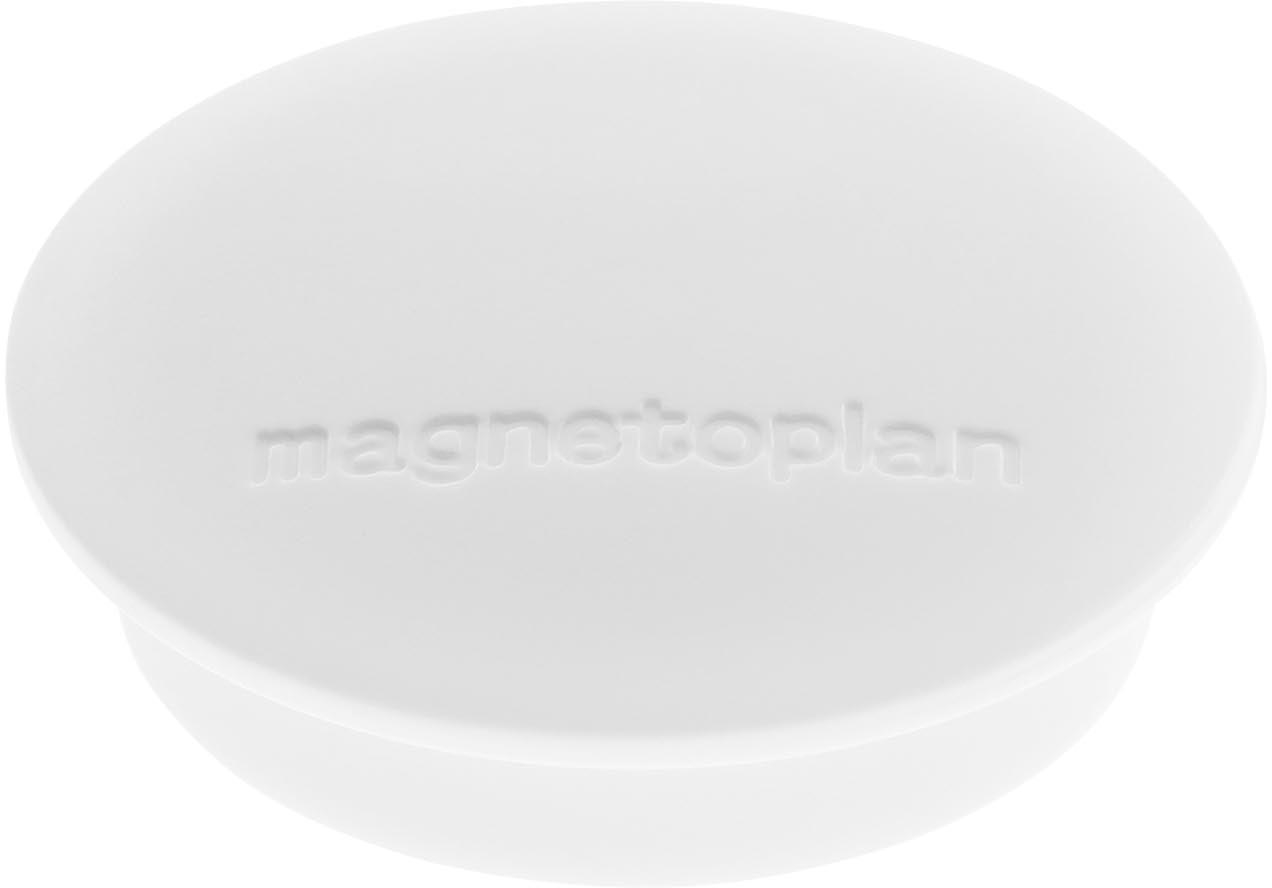 MAGNETOPLAN Aimant Discofix Junior 34mm 1662100 blanc 10 pcs.