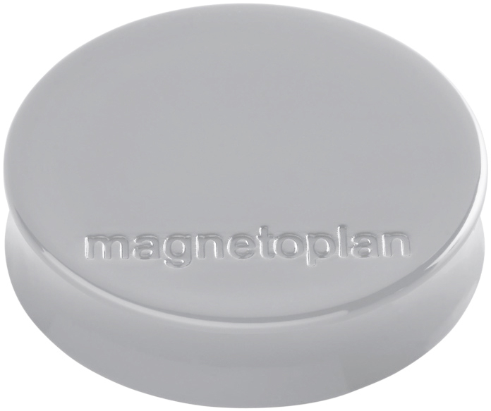 MAGNETOPLAN Aimant Ergo Medium 10 pcs. 1664001 gris 30mm