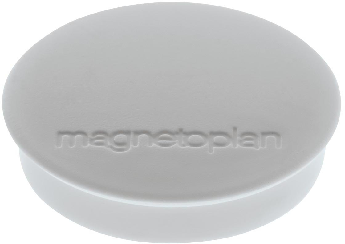 MAGNETOPLAN Aimant Discofix Standard 30mm 1664201 gris, env. 0.7 kg 10 pcs.