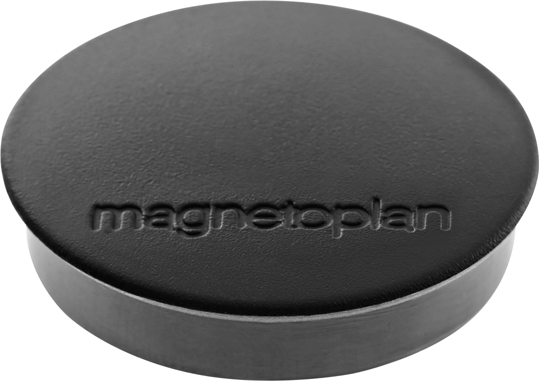 MAGNETOPLAN Aimant Discofix Standard 30mm 1664212 noir, env. 0.7 kg 10 pcs.