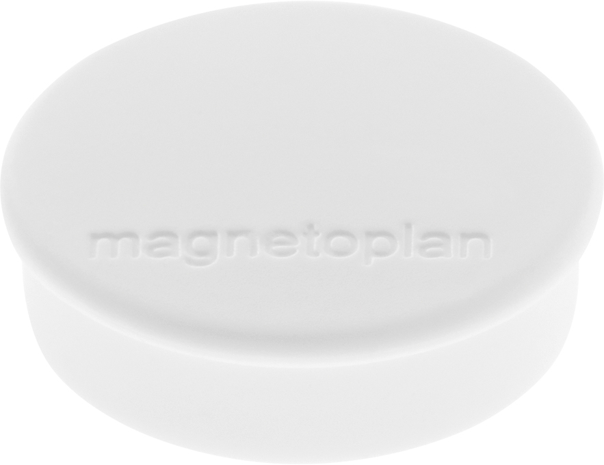 MAGNETOPLAN Aimant Discofix Hobby 24mm 1664500 blanc, env. 0.3 kg 10 pcs. blanc, env. 0.3 kg 10 pcs.