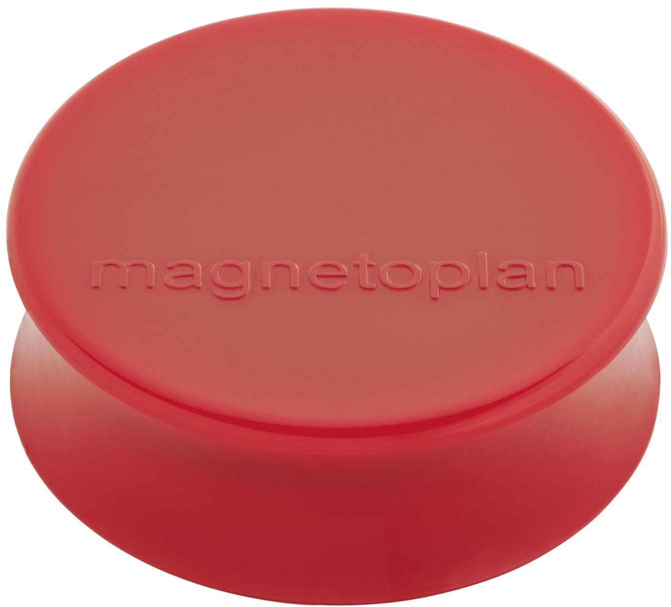 MAGNETOPLAN Aimant Ergo Large 10 pcs. 1665006 rouge 34mm