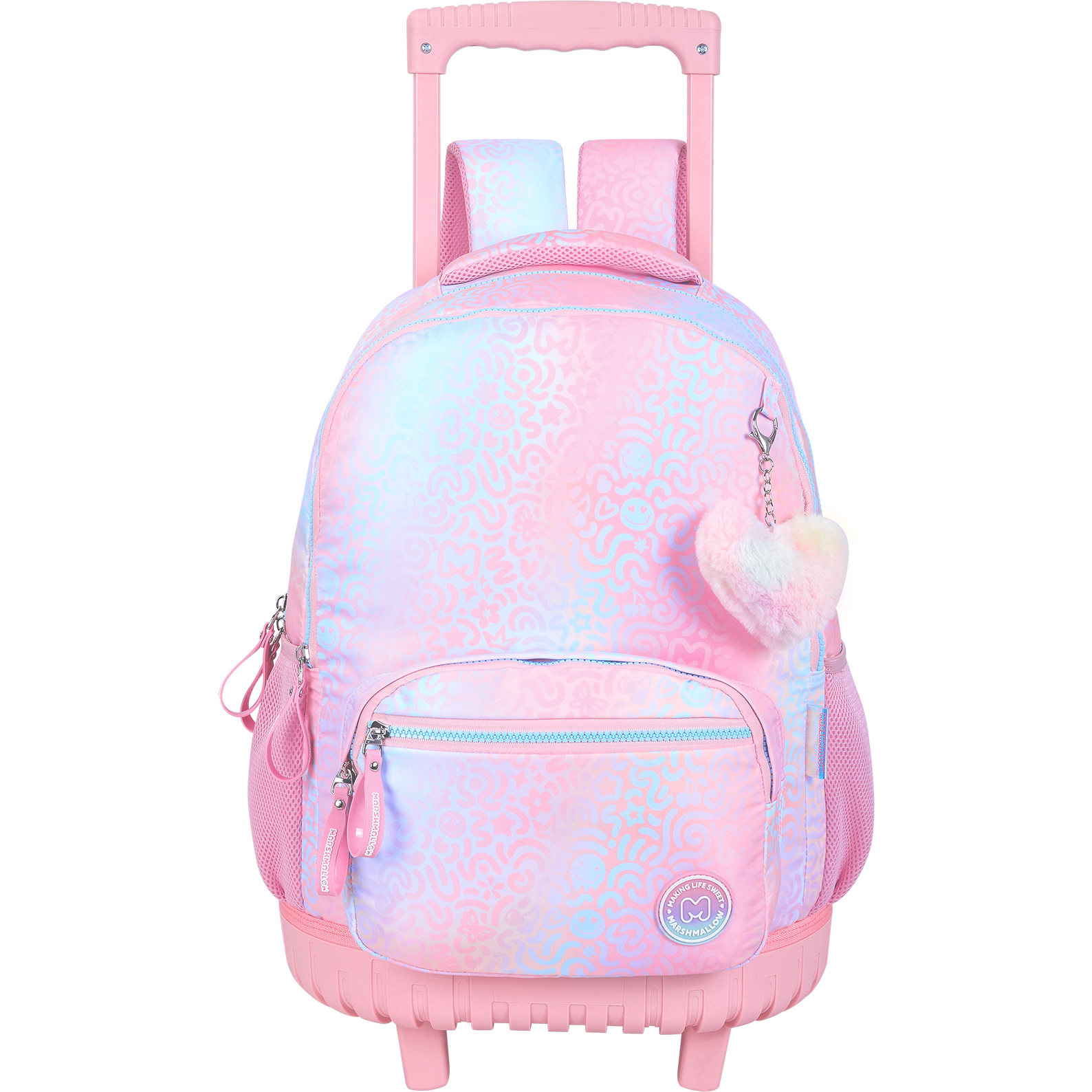 photo MARSHMALLOW Sac à dos-Trolley 46x33x20cm 65526 Iris Pink