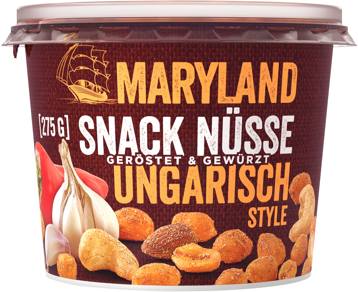 photo MARYLAND Snack Noix Hongroise Style KH18429 275g