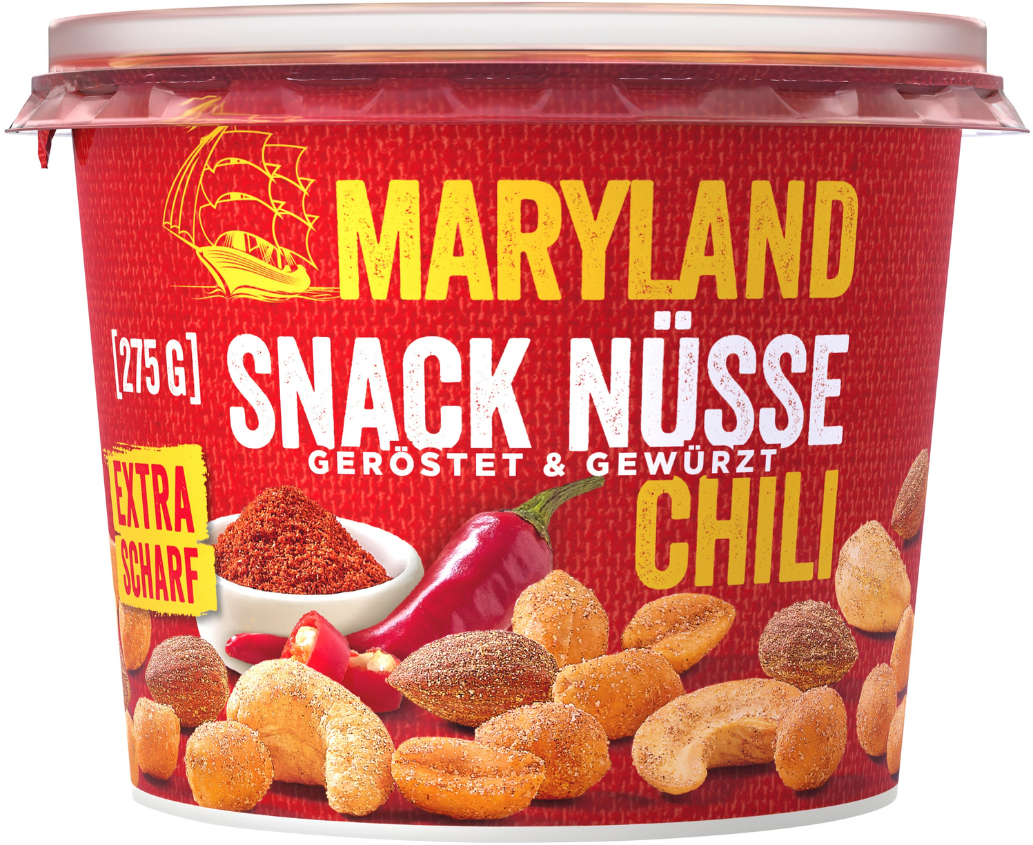 photo MARYLAND Snack Noix Chili KH90384 275g