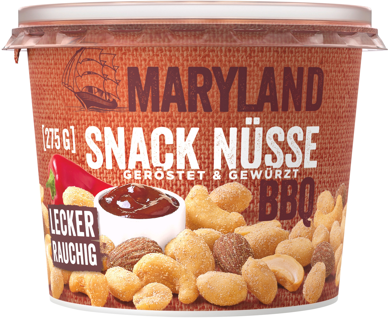 photo MARYLAND Snack Noix BBQ KH91647 275g