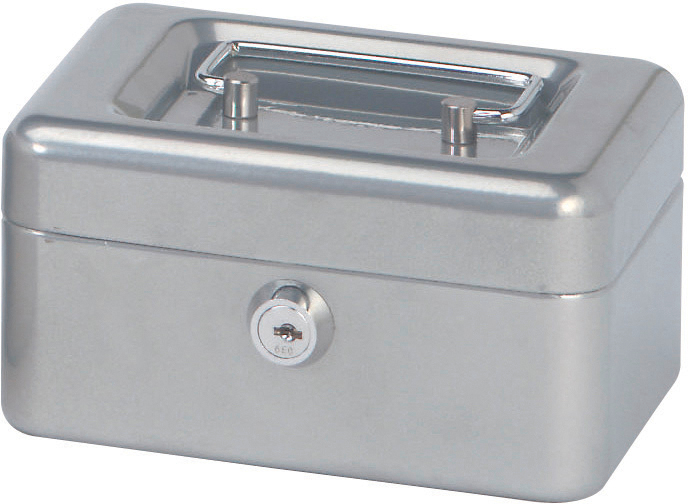 photo MAUL Caisse 1 15,2x12,5x8,1cm 8.15 argent