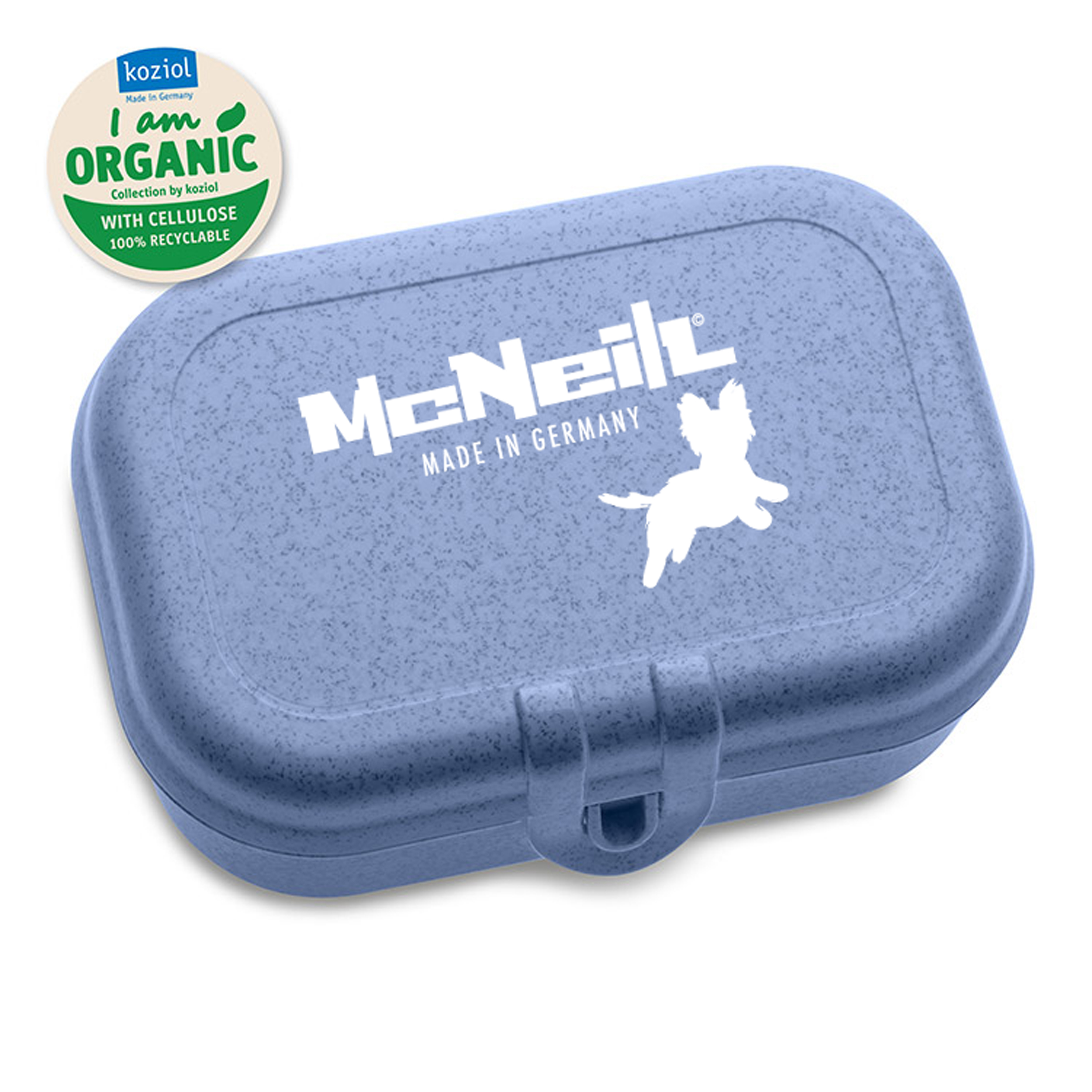 MCNEILL Lunchbox Koziol Organ. 3378800012 bleu 15x11x6cm
