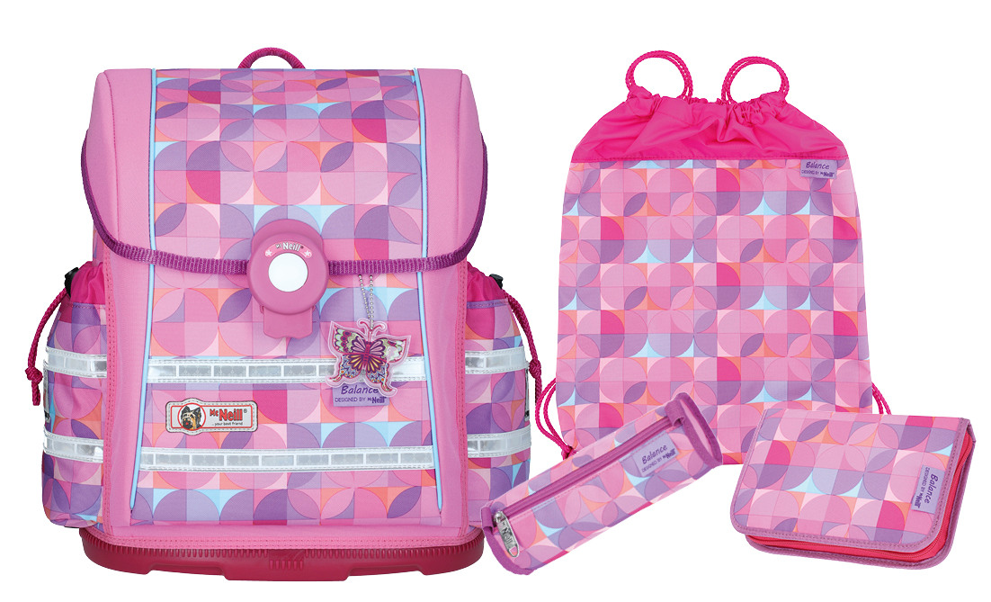 Schulranzen-Set ERGO LIGHT 9620195000 Balance 4-teilig