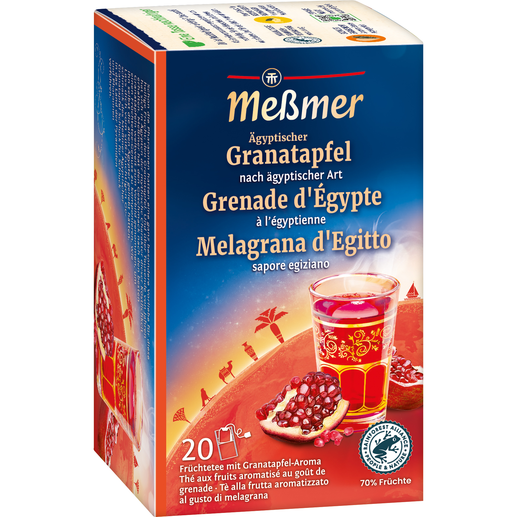 MESSMER Ägyptischer Granatapfel 105819 Beutel 2.5g, 20 Stk.