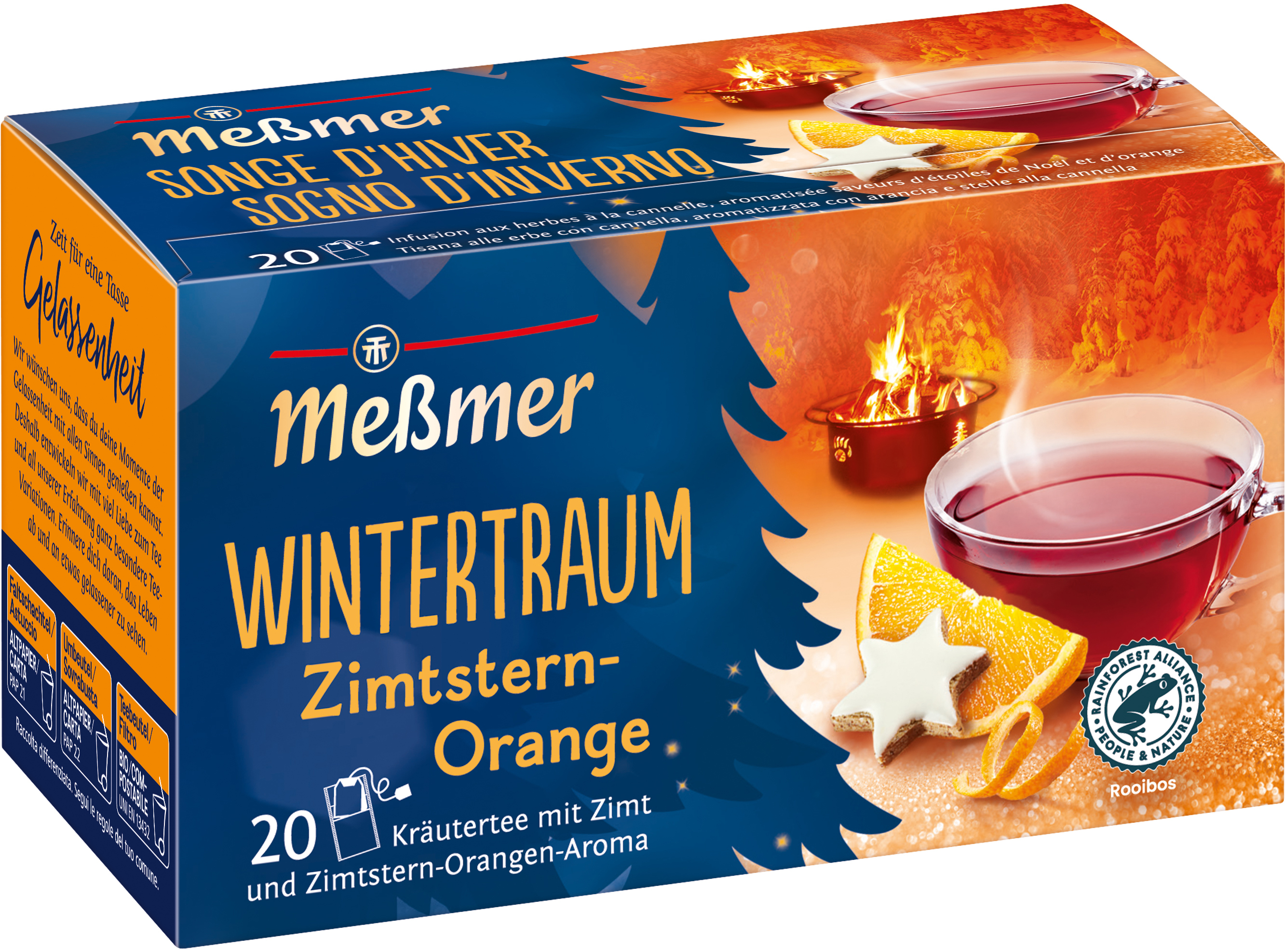 MESSMER Wintertraum 106752 Beutel 2g, 20 Stk.