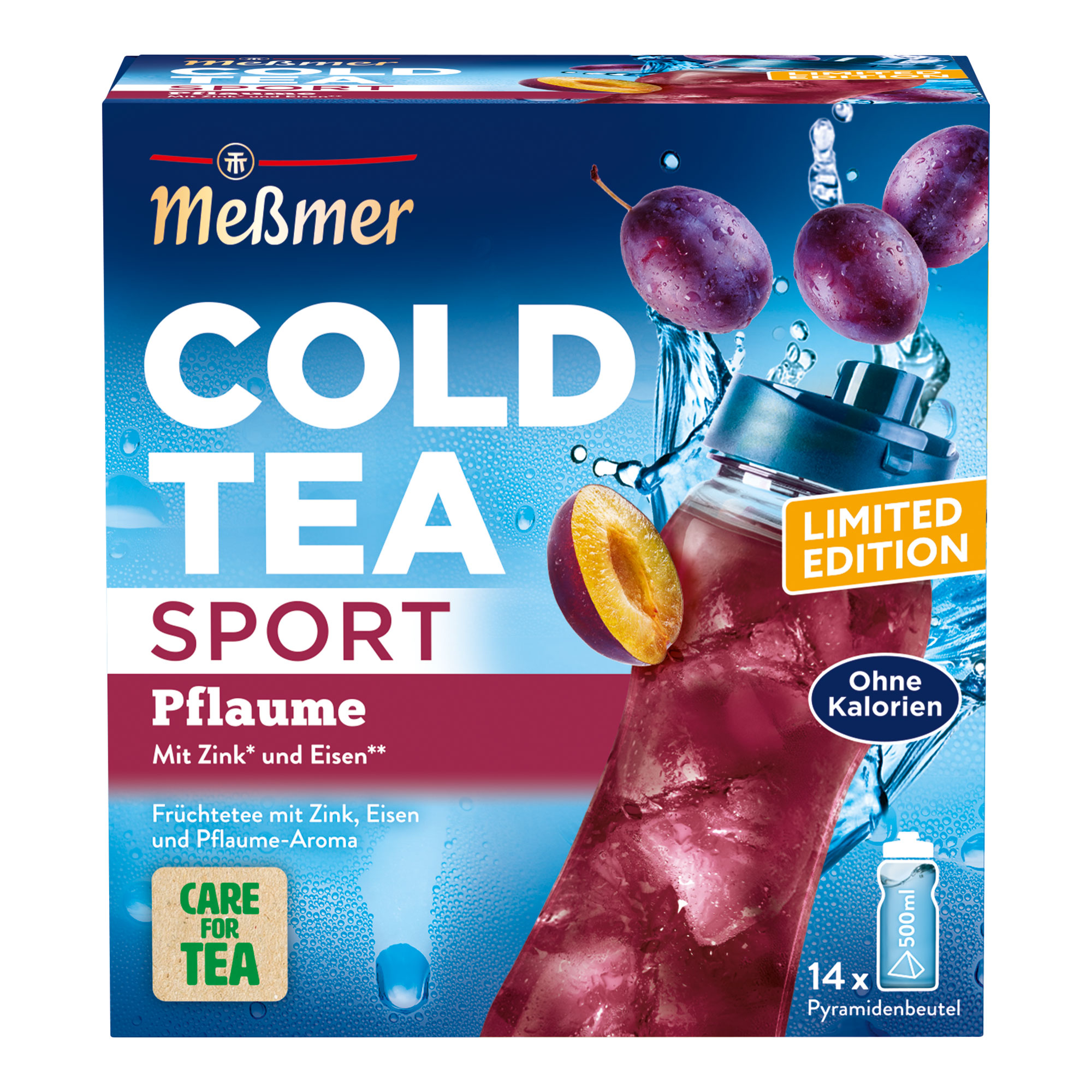 photo MESSMER Cold Tea Sport prune 10927300 Sachets 2.75g, 14 pcs.