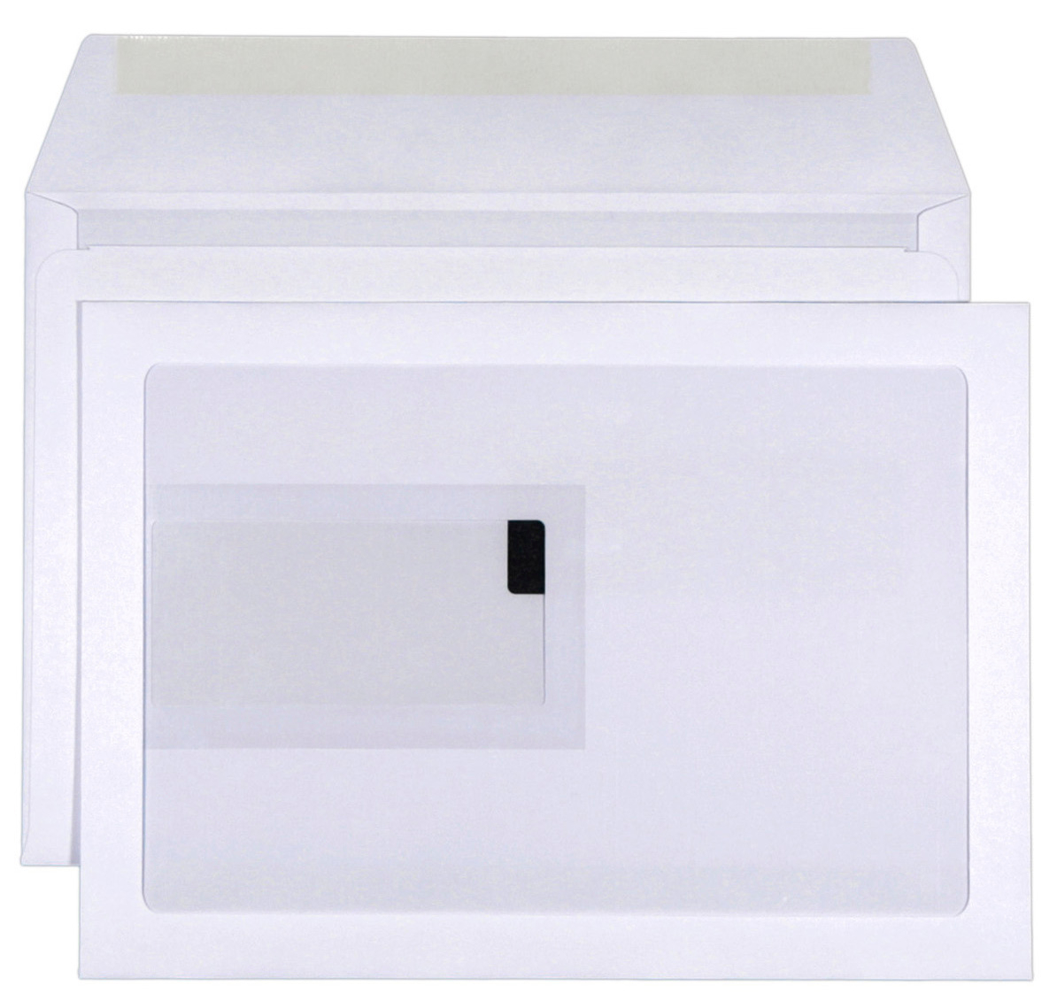 photo METTLER Enveloppe fen. pub. droite C5 8074-WERBEF 100g, ultra blanc 500 pcs.