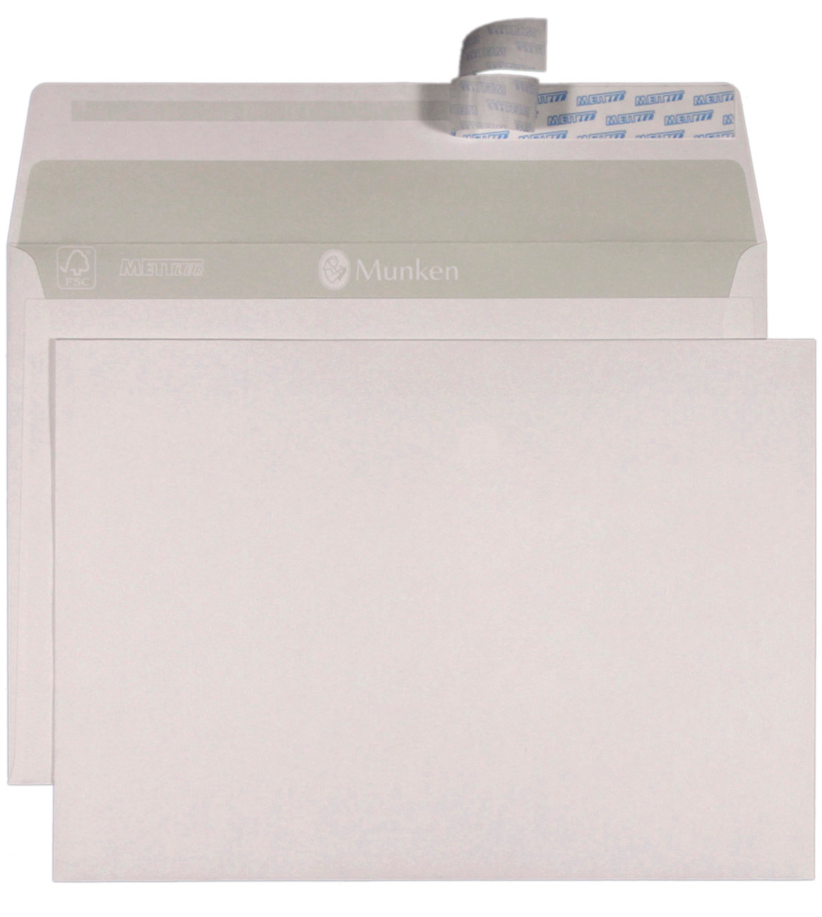photo METTLER Enveloppe sans fenêtre C5 8226-120 120g, blanc 500 pcs.